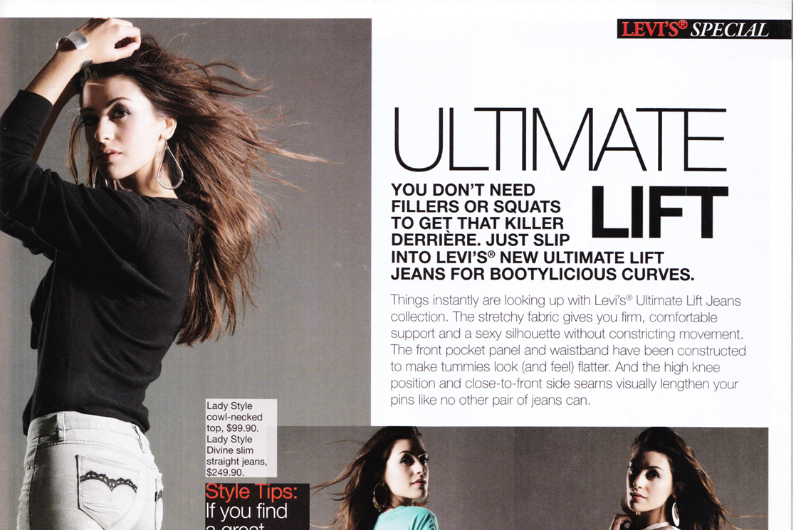 May Tay Makeup for Levi's